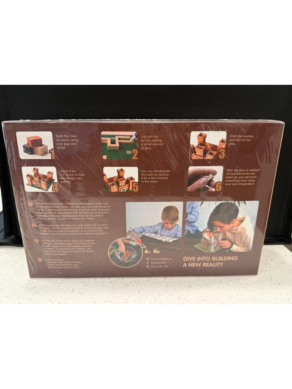 Wise Elk White House Mini Bricks Constructor Set